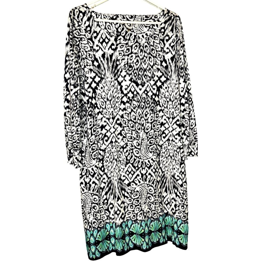 Lilly Pulitzer Women's 100% Pima Cotton Dress With Bold Print Size L
